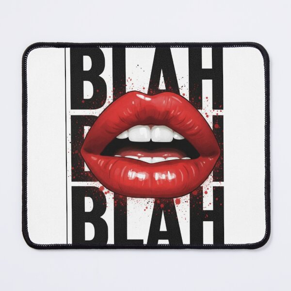Item preview, Vibrant Red Lipstick Graphic​Aesthetic Mouth & Sarcasm.  designed and sold by ZyVoAli.
