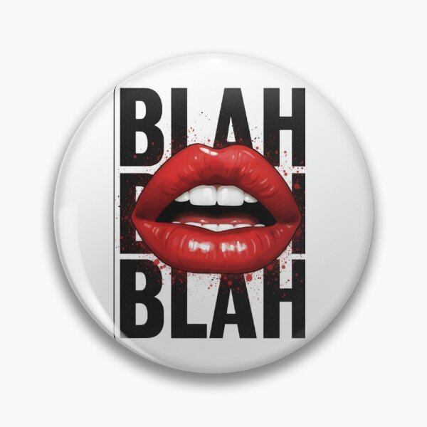 Item preview, Vibrant Red Lipstick Graphic​Aesthetic Mouth & Sarcasm.  designed and sold by ZyVoAli.