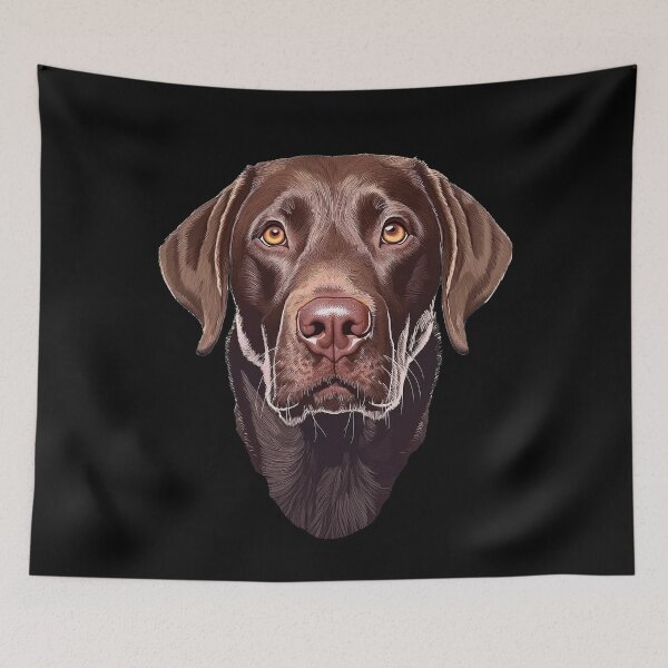 Item preview, Chocolate Lab Love - Labrador Designs designed and sold by RockitBaby.