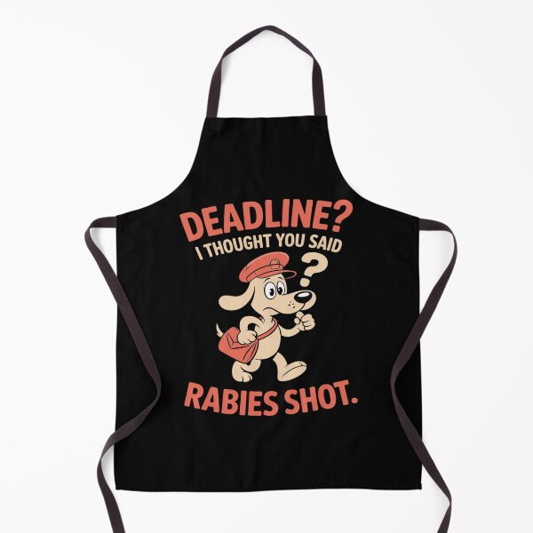 Item preview, Office Dog Deadline Rabies designed and sold by LittleDame.