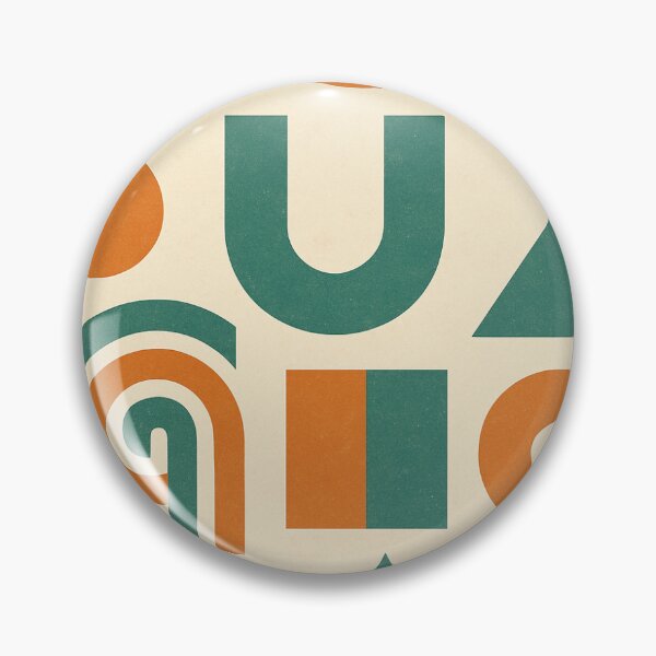 Item preview, Retro Abstract Geometric Shapes – 1970s Minimal Wall Art designed and sold by Alkeira Shop.