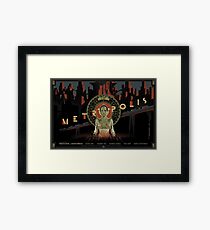 METROPOLIS by Fritz Lang Framed Print