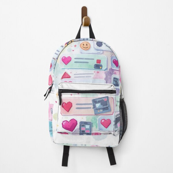 Item preview, Cute Pixel Notification Collage — Pastel Y2K Vaporwave Icons designed and sold by HappySproutArt.