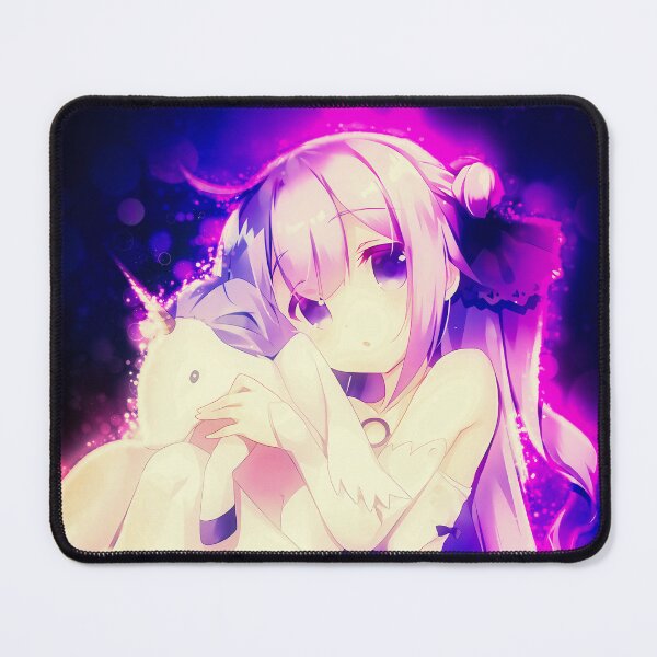 Item preview, Gentle Unicorn From Azur Lane Anime Girl In Dreamy White And Purple Glow designed and sold by thedarvills.