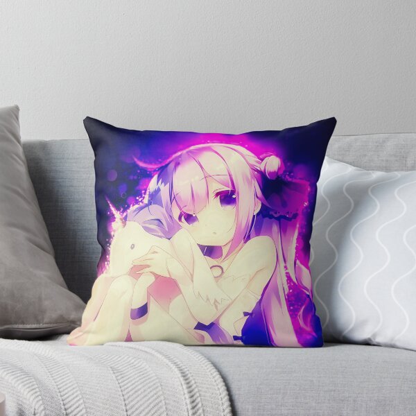 Item preview, Gentle Unicorn From Azur Lane Anime Girl In Dreamy White And Purple Glow designed and sold by thedarvills.
