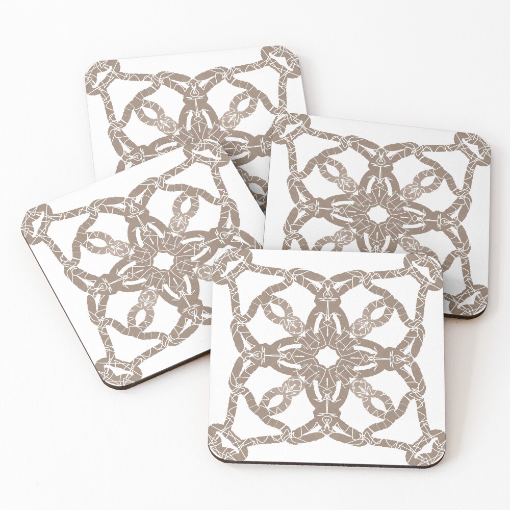 Item preview, Coasters (Set of 4) designed and sold by RACHASTUDIO.