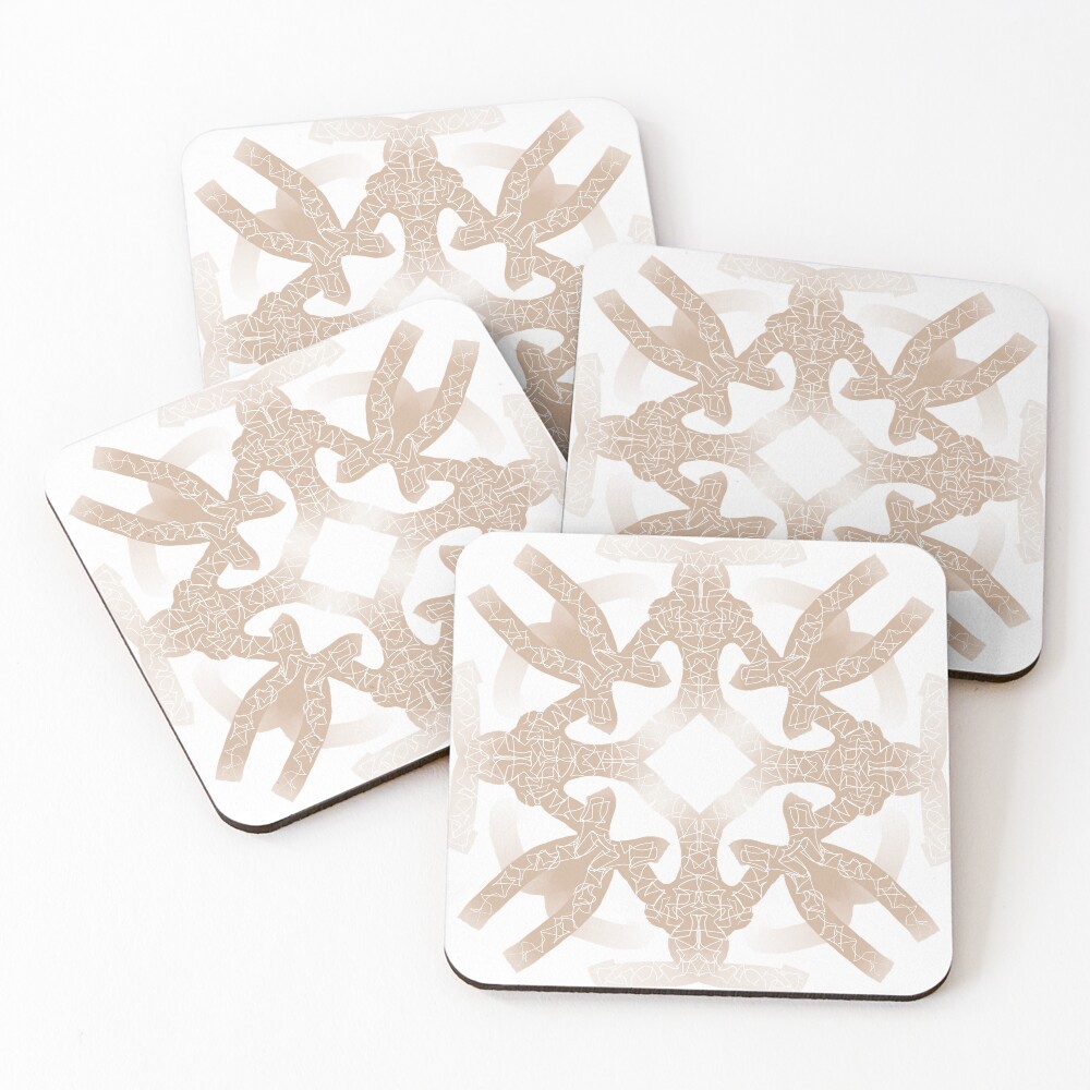 Item preview, Coasters (Set of 4) designed and sold by RACHASTUDIO.
