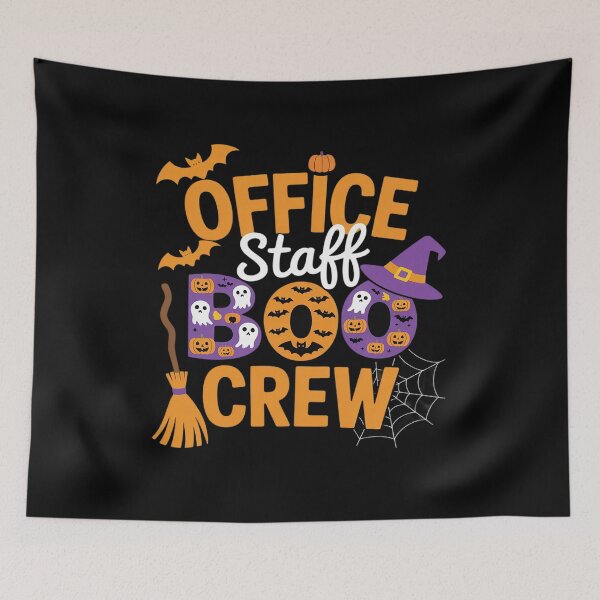 Item preview, Office Staff Boo Crew Halloween Team Spirit Apparel designed and sold by LittleDame.
