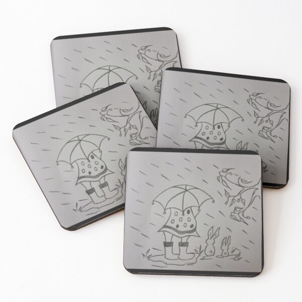 Item preview, Enjoying Rain  designed and sold by PoojasRealm.