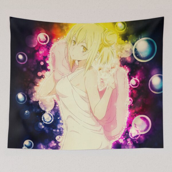 Item preview, Ais Wallenstein Gentle Strength Danmachi Heroic Glow Calm Beauty designed and sold by thedarvills.