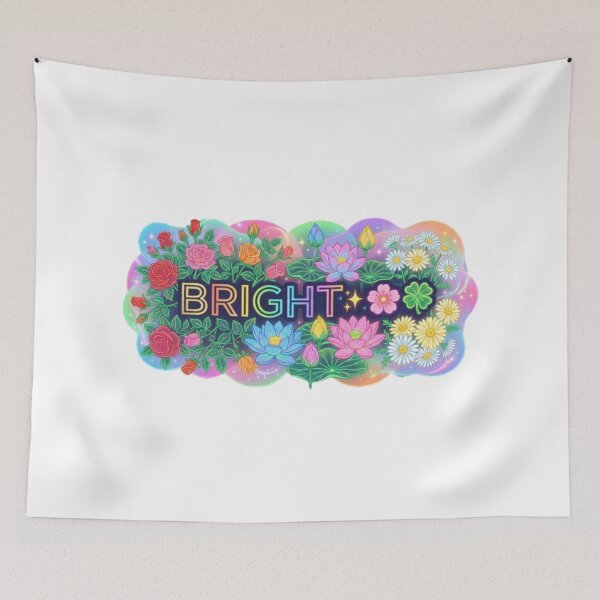 Item preview, **COLORFUL BRIGHT❤ Flowers⭐Design designed and sold by WorthyByDwethi.