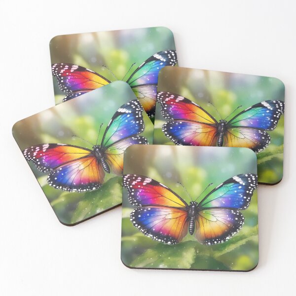 Item preview, Rainbow Butterfly designed and sold by CalmnessbyChoice.
