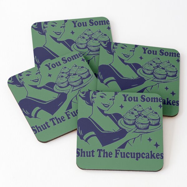 Item preview, I-BAKED-YOU-SOME-SHUT-THE-FUCUPCAKES-T-SHIRT designed and sold by EvaHall2.