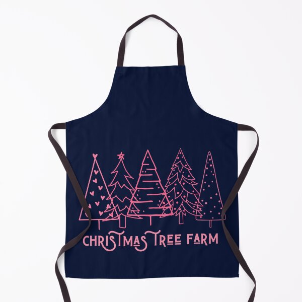 Item preview,   Pink Trees , Christmas Tree Farm, Christmas Tree Path, Cute Winter Christams Happy Holidays designed and sold by KolorellaS.