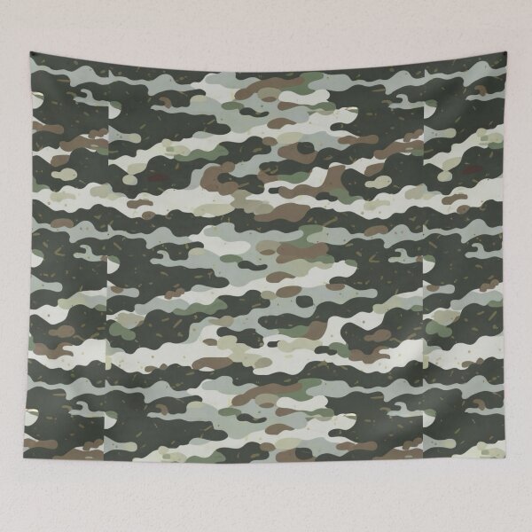 Item preview, Green Speckled Standard Camouflage  designed and sold by EasyPrints337.