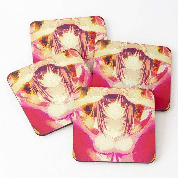 Item preview, Nadeko Sengoku Bright Innocence Under Red Light From Bakemonogatari designed and sold by thedarvills.