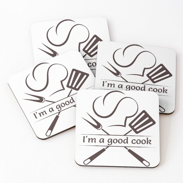 Item preview, Funny “I’m a Good Cook” Chef Kitchen Design designed and sold by MIArt Studio.