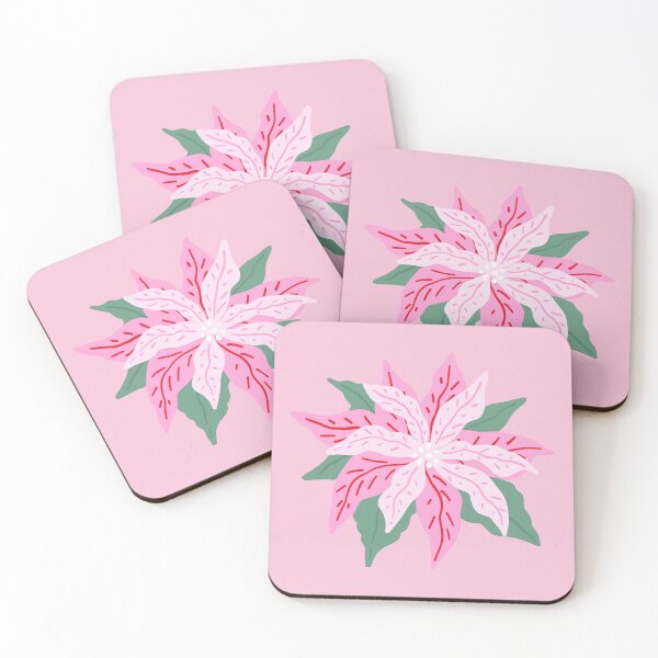 Item preview, Pink poinsettia, designed and sold by Holynight.