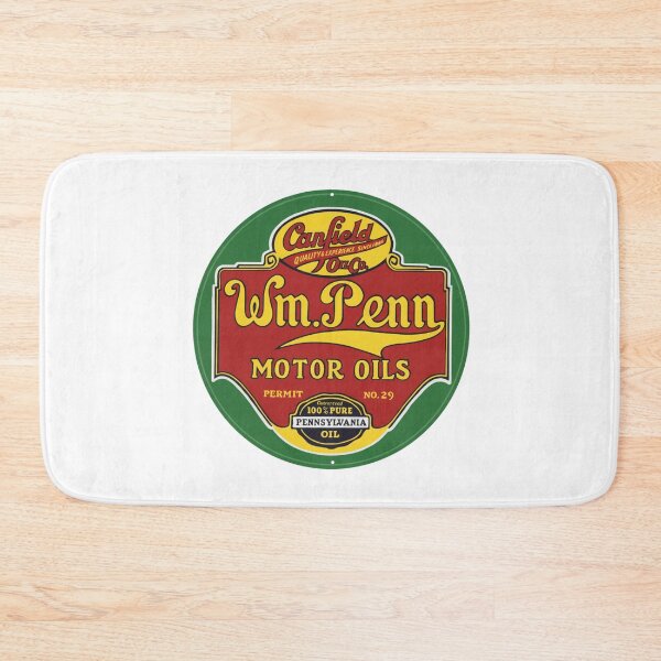 Item preview, Wm. Penn Motor Oils, Canfield Oil Co., Vintage Sign designed and sold by CharlieDesings.