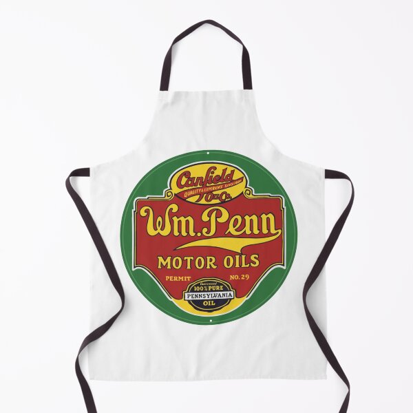 Item preview, Wm. Penn Motor Oils, Canfield Oil Co., Vintage Sign designed and sold by CharlieDesings.