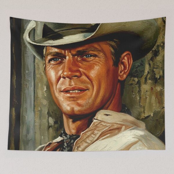 Item preview, Steve McQueen: The Handsome Cowboy designed and sold by Art's Diner.