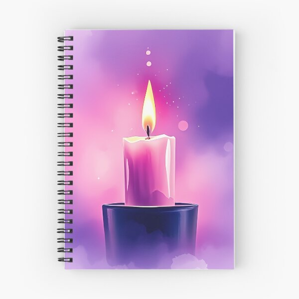 Item preview, Purple Candlelight designed and sold by CalmnessbyChoice.