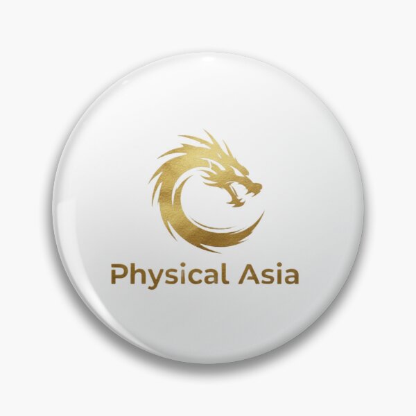 Item preview, Physical Asia – Golden Dragon Strength Emblem designed and sold by MystiColo.