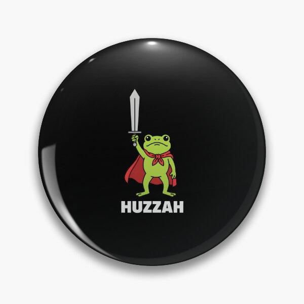 Item preview, Huzzah Frog Knight Sword Cape Victory designed and sold by MotivaChic.