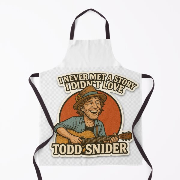 Aperçu de l'œuvre Je n'ai jamais rencontré une histoire que je n'ai pas aimée – Autocollant Todd Snider créée et vendue par Gurjeetpixelart.