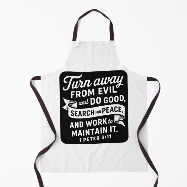 Item preview, 1 Peter 3:11 Turn Away From Evil And Do Good designed and sold by plushism.