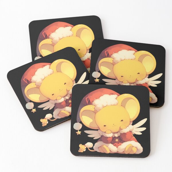 Item preview, Kero Chan Cerberus Cardcaptor Sakura Anime Christmas Chibi Kawaii Peeker designed and sold by thedarvills.