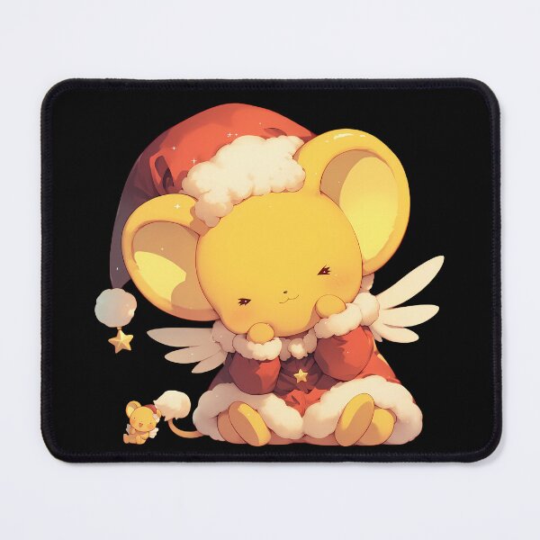 Item preview, Kero Chan Cerberus Cardcaptor Sakura Anime Christmas Chibi Kawaii Peeker designed and sold by thedarvills.