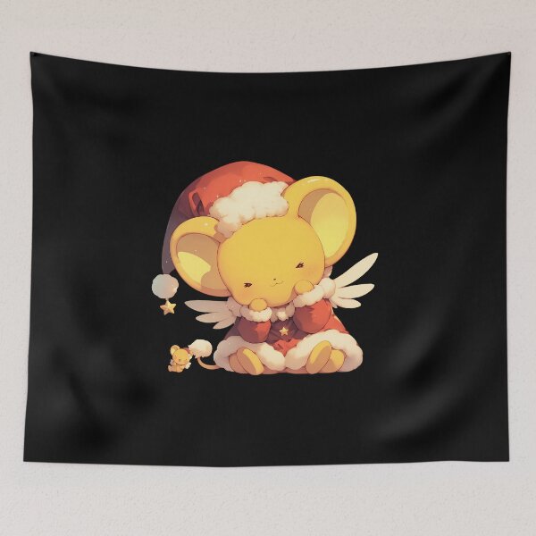 Item preview, Kero Chan Cerberus Cardcaptor Sakura Anime Christmas Chibi Kawaii Peeker designed and sold by thedarvills.