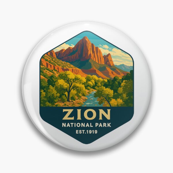 Item preview, Zion National Park Utah Canyon Sticker designed and sold by Ismeal Von.
