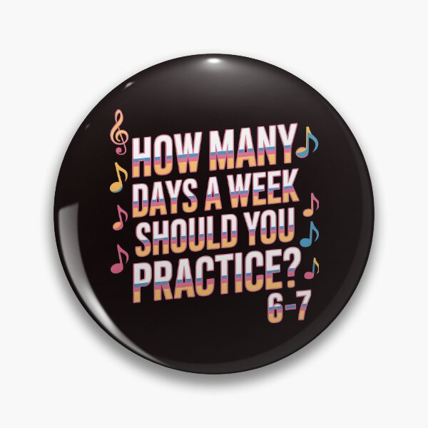 Item preview, Funny Music Teacher Design – How Many Days a Week Should You Practice designed and sold by Redgiant87x.