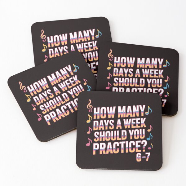Item preview, Funny Music Teacher Design – How Many Days a Week Should You Practice designed and sold by Redgiant87x.