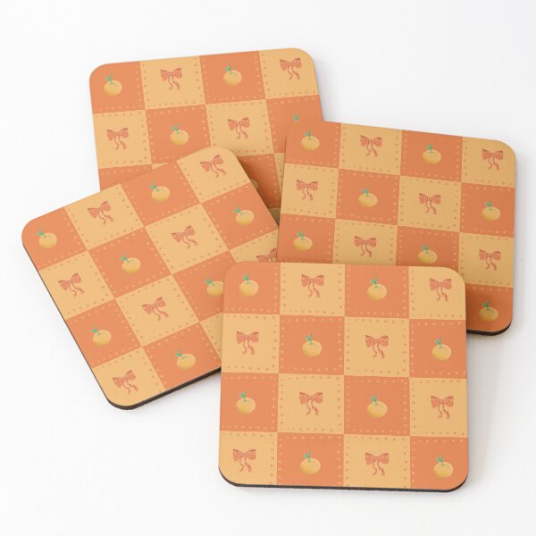 Item preview, Orange Bow Delight Seamless Pattern designed and sold by rainyhst.