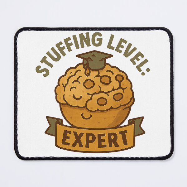 Item preview, Stuffing Level Expert Funny Thanksgiving Bowl designed and sold by THE JIZU SHOP.