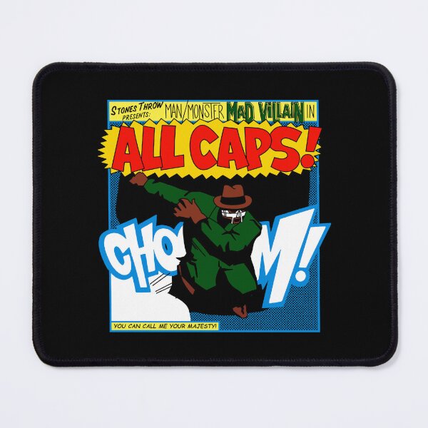 Item preview, Mf Doom All Caps designed and sold by diablo1368.