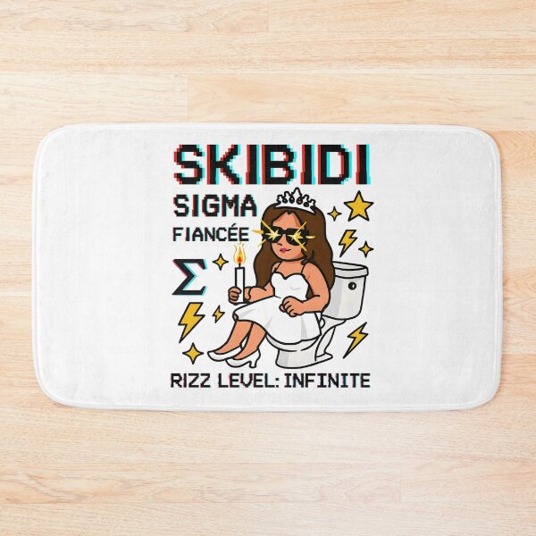 Item preview, Skibidi Sigma Fiancée Meme Queen Art designed and sold by AnnDesignStudio.