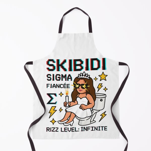Item preview, Skibidi Sigma Fiancée Meme Queen Art designed and sold by AnnDesignStudio.