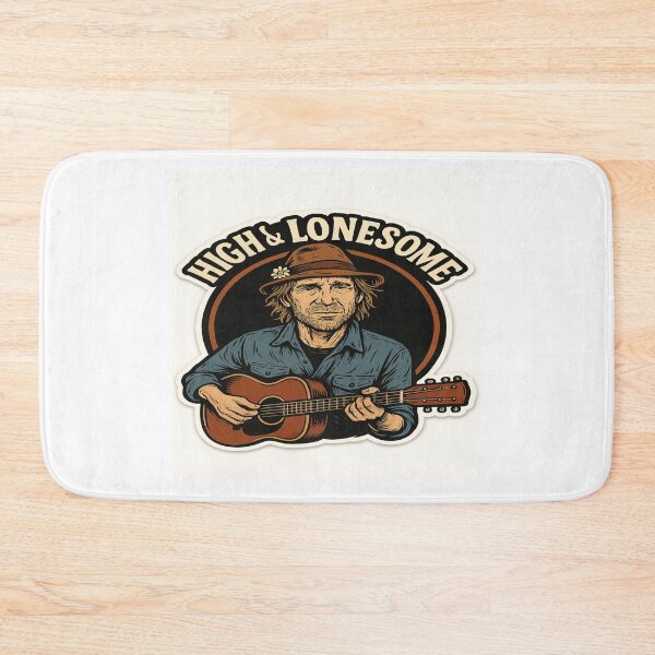 Item preview, High & Lonesome – Todd Snider Dark Folk Sticker designed and sold by Gurjeetpixelart.