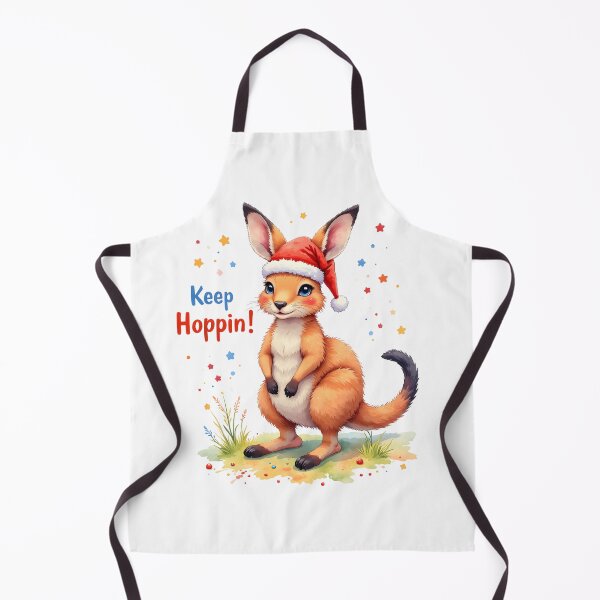 Item preview, Wild Xmas Kangaroo - Keep hoppin designed and sold by Petalandfur.