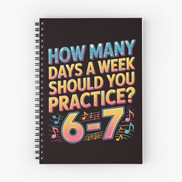 Item preview, Musician Practice Joke – How Many Days a Week Should You Practice designed and sold by Redgiant87x.