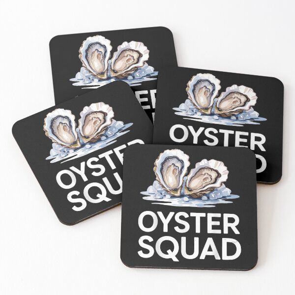 Item preview, Oyster Squad Raw Shellfish Seafood Lover Foodie Summer Art designed and sold by LizzyKeiko.