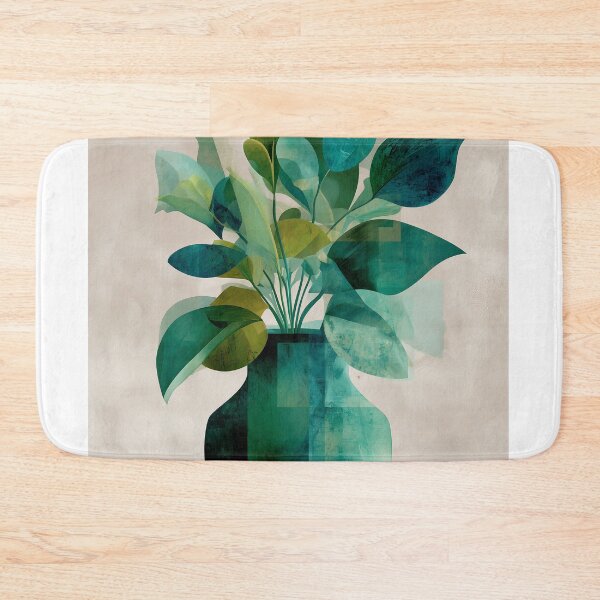 Item preview, Geometric Greenery in a Vase designed and sold by lautir.