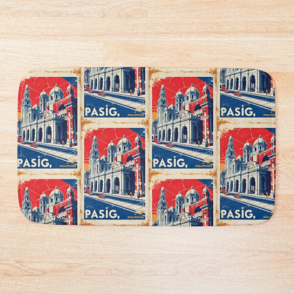 Item preview, Pasig Philippines 1950s Retro Poster Tourism designed and sold by TravelersGems.