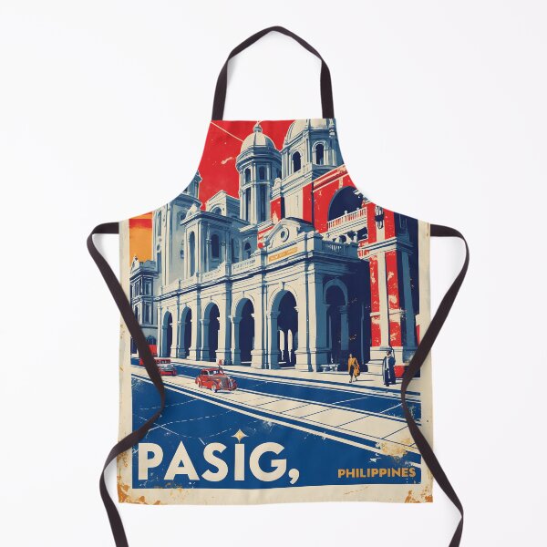 Item preview, Pasig Philippines 1950s Retro Poster Tourism designed and sold by TravelersGems.