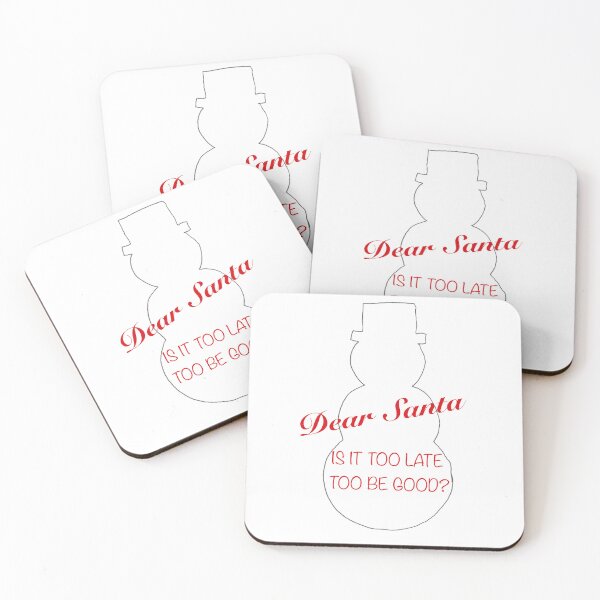 Item preview, Dear Santa – Is It Too Late To Be Good? designed and sold by SaraInColour.