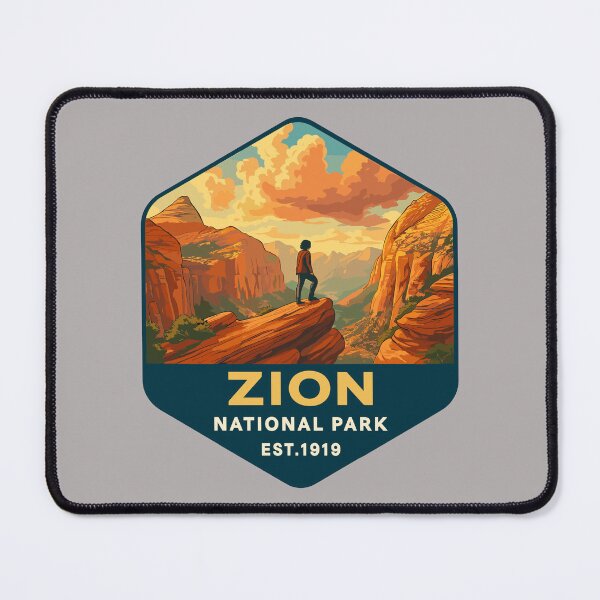 Item preview, Zion National Park Utah Canyon Sticker designed and sold by Ismeal Von.
